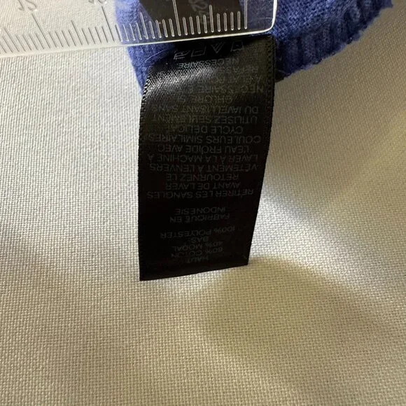 EXPRESS Royal Blue Tiedye Size Medium Strapless Dress Tube Top Sheer Bottom - Picture 13 of 14